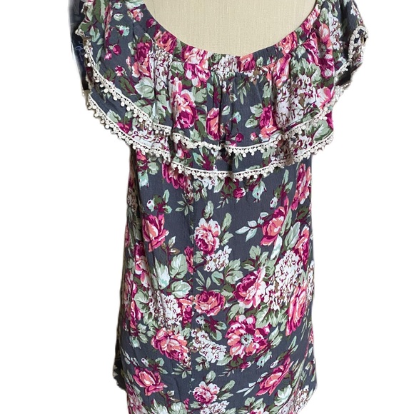 KORI America floral design dress   Size Medium - Picture 1 of 6